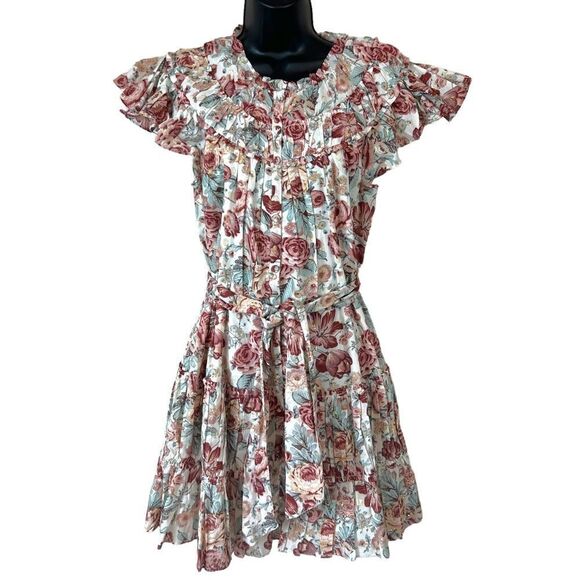 Rebecca Taylor La Vie Lucienne Floral Dress - Picture 1 of 16